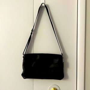 Coach black large flap over Messenger Bag in immaculate condition.